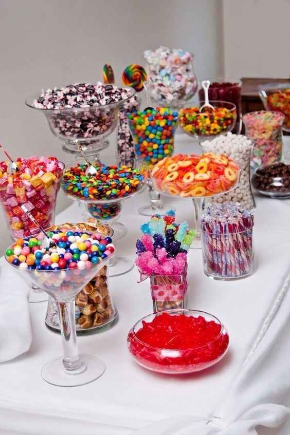 dulces a granel