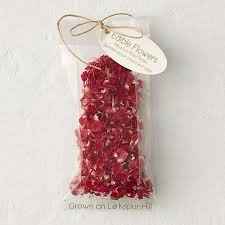 Bolsitas con pétalos