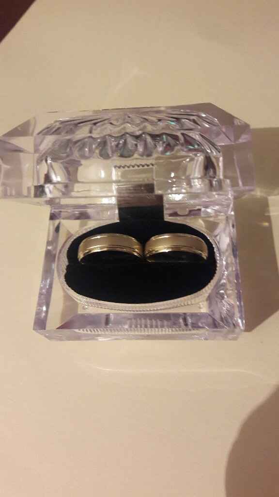 Y llegaron nuestras alianzas 🙌🙆💞 - 1
