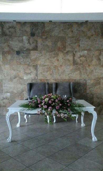 Mesa principal (mesa de los novios, esposos) - 3