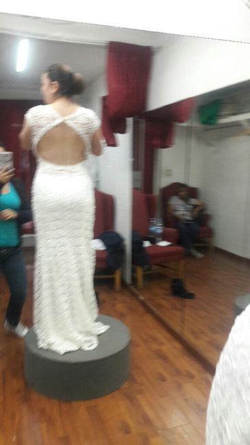 ¿que opinan los novios del vestido de novia? - 1