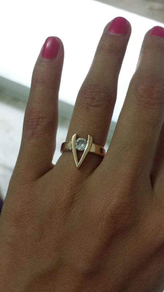 ¿Ya presumiste tu anillo de compromiso? - 1
