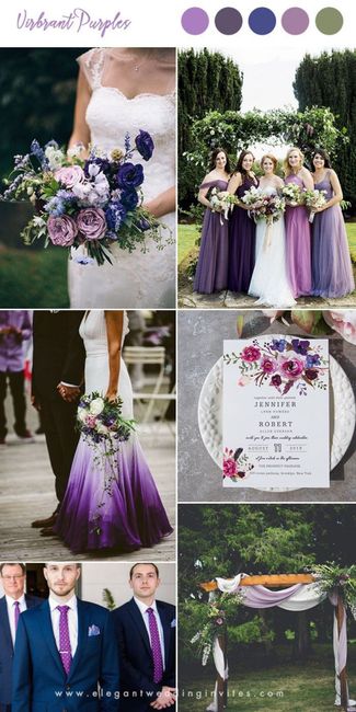 Si tu boda tuviera que ser del color favorito de tu pareja... 1