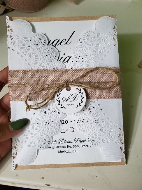 Invitaciones diy por mi 📜 1