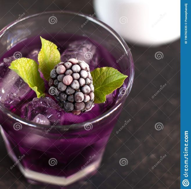 Cocteles en color morado 🌈 - 3