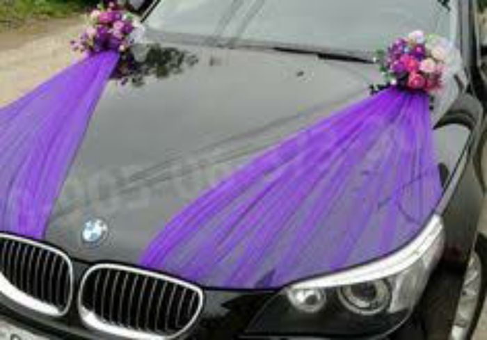 Arreglo de coche en tono morado 🌈💜 5