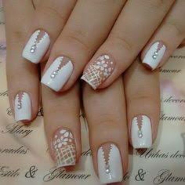 Uñas para el día de tú boda 💅 6