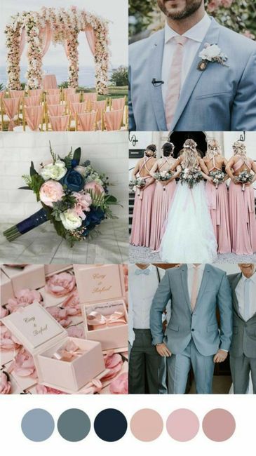 Bodas en color rosa, octubre mes rosa💗🎀♀️ 8