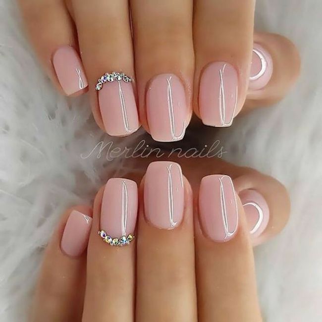 Uñas en rosa 1