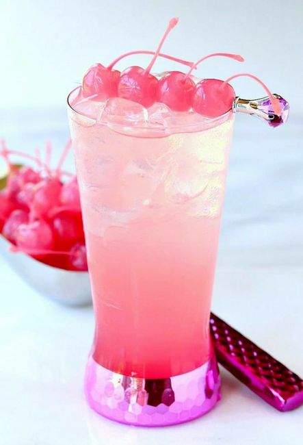 Coctelería en rosa 🎀 2