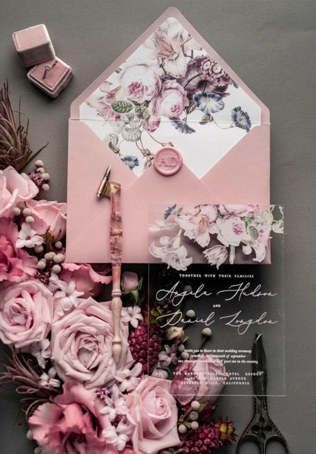 Invitaciones en rosa🎀 5