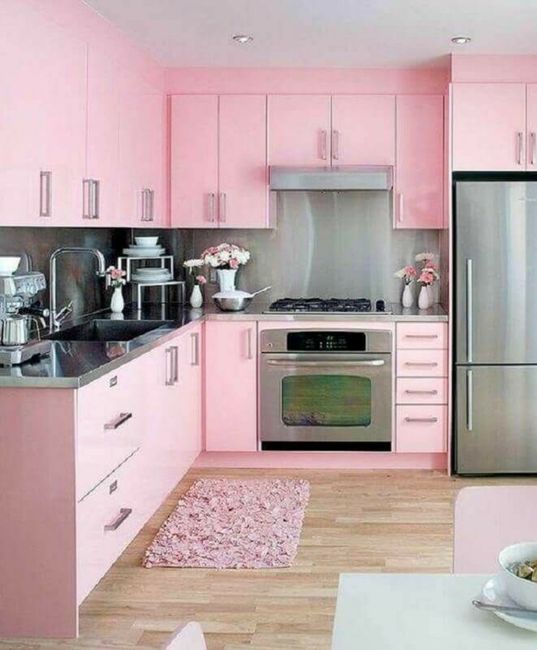 Tú cocina en color rosa 🎀 9
