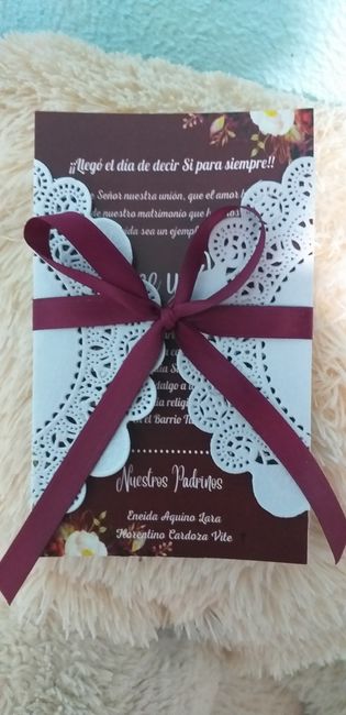 Mis invitaciones para boda 1