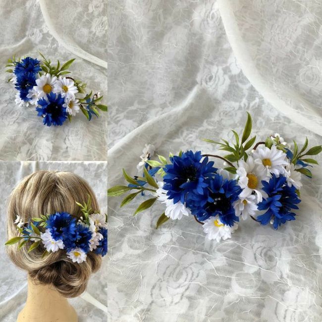 Tocados y coronas en colores oscuros 7