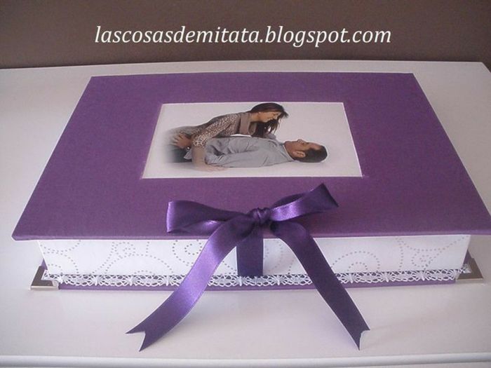 Libros de firmas en tonos oscuros 5