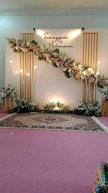 Decoración para boda civil en casa 5