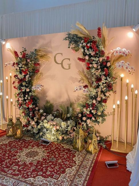 Decoración para boda civil en casa 6