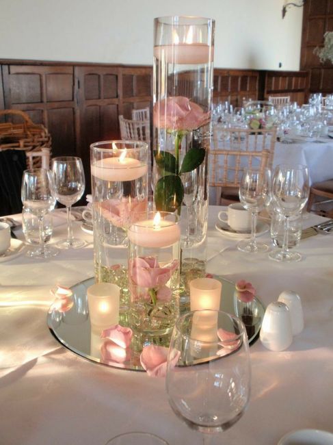 Centros de mesa con velas 10