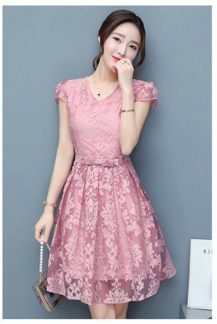 Vestidos color rosa para despedida de soltera 💗 - 2