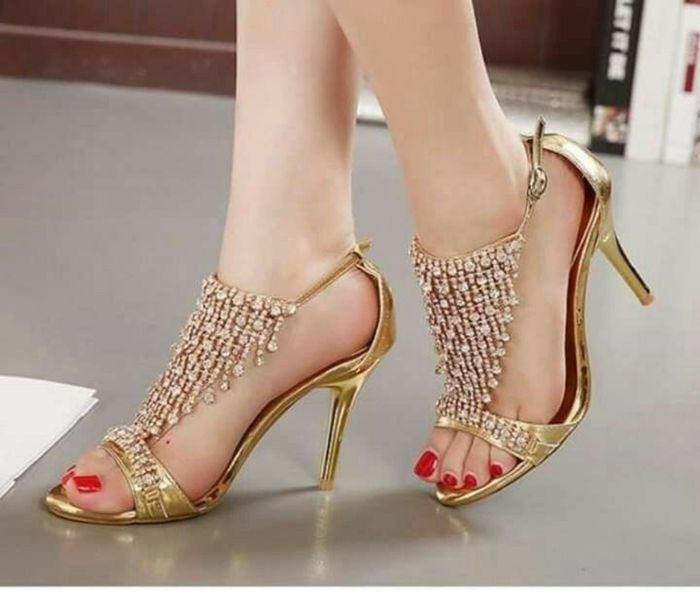 Zapatillas doradas - 4