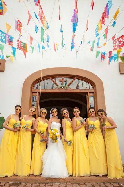 Vestidos para damas color amarillo 💛 - 6