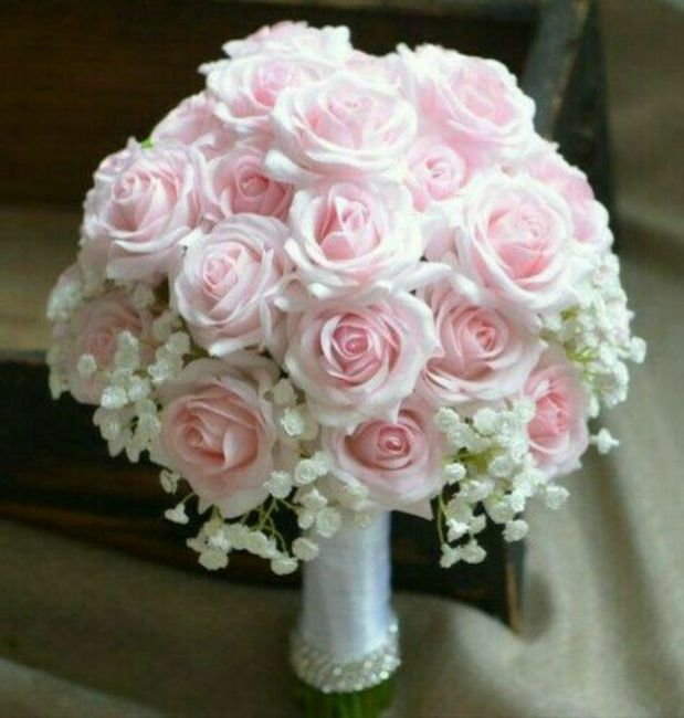 Ramos de novia en color rosa 6