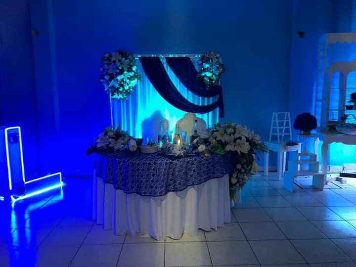 Mesa principal para novios - 1