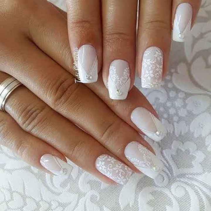 ¿Qué tipo de manicura prefieres para ese gran día?👰💅 - 1