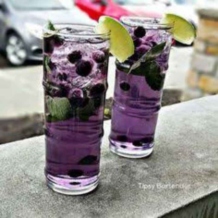 Cocteles en color morado 🌈 - 1