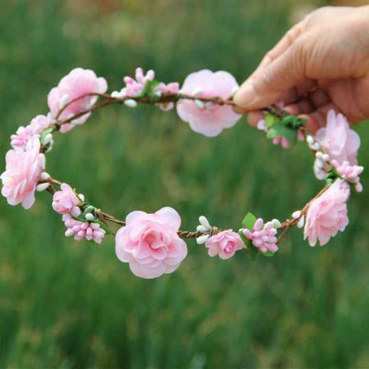 Tocados y coronas en rosa🎀 - 2