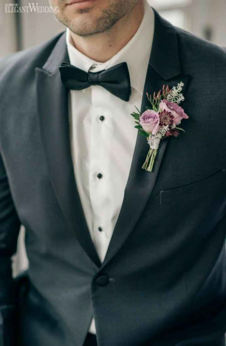 Boutonniere en rosa 🎀 - 5