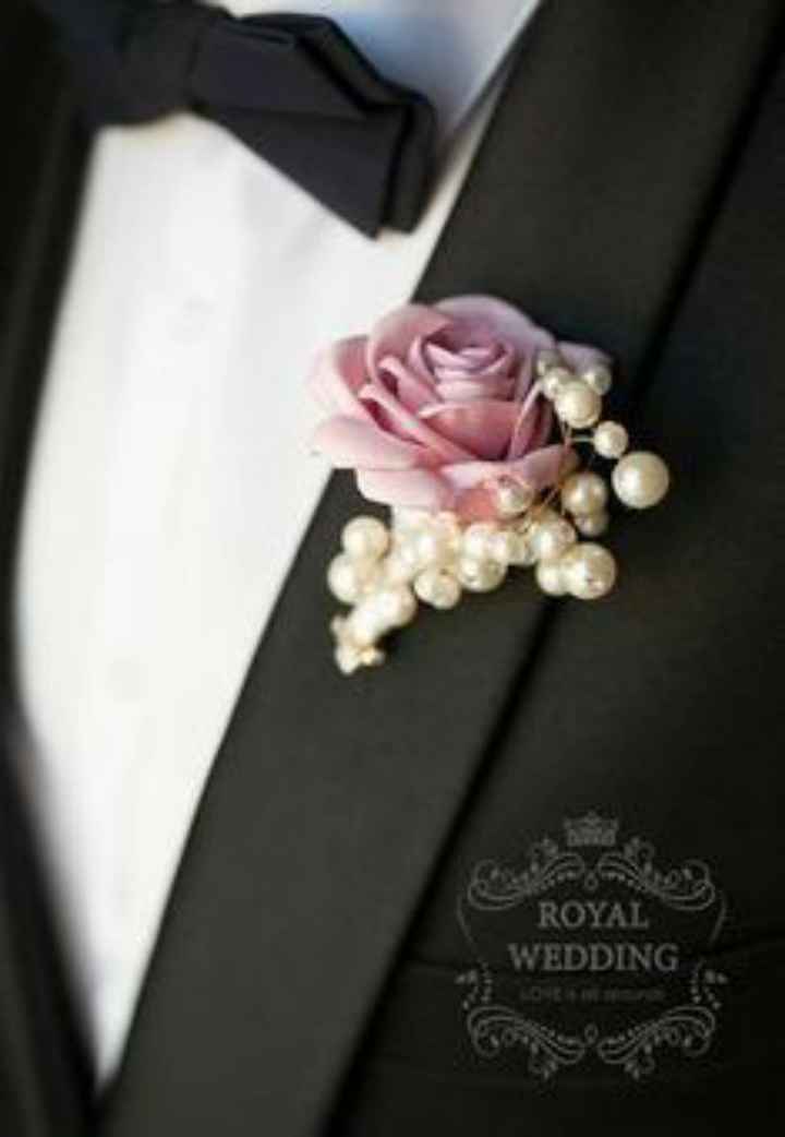 Boutonniere en rosa 🎀 - 7