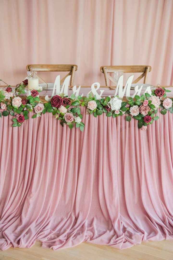 Mesa principal en rosa 🎀 - 2