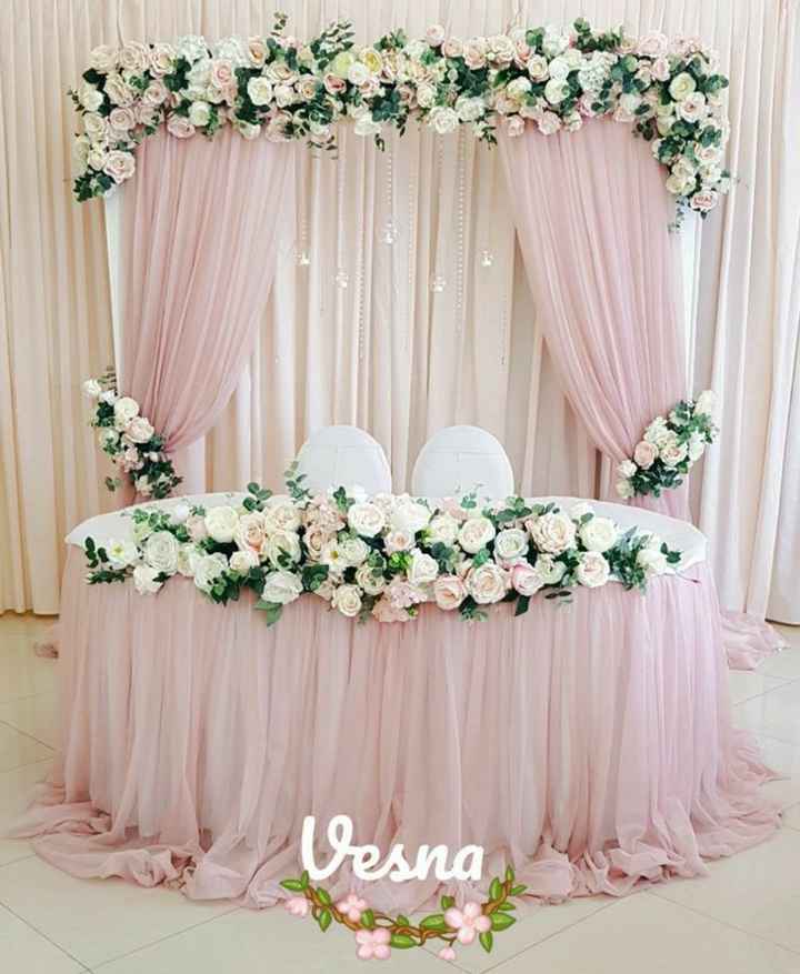 Mesa principal en rosa 🎀 - 4