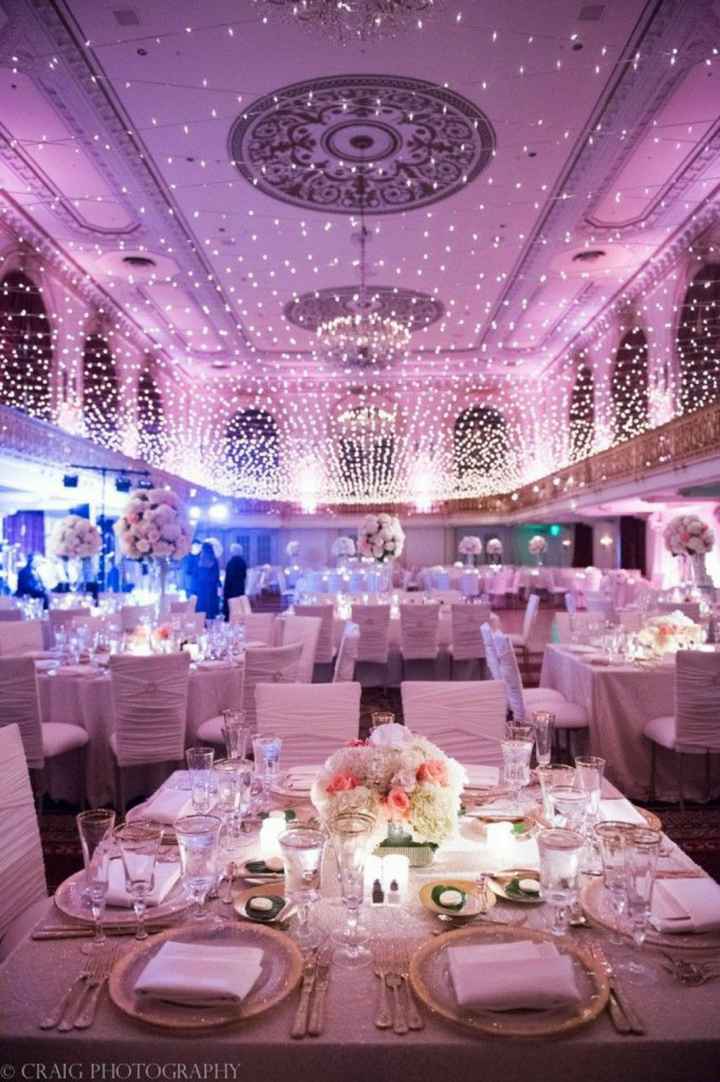 Techos en rosa para salon de fiesta 🎀 - 9