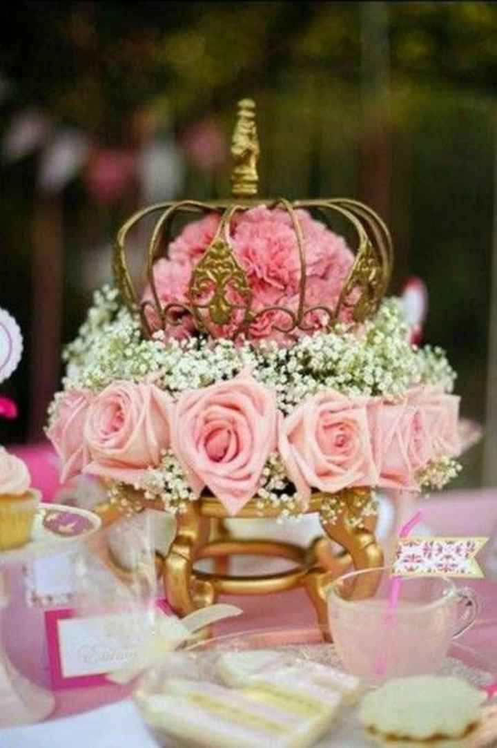 Centros de mesa rosa 🎀 - 1