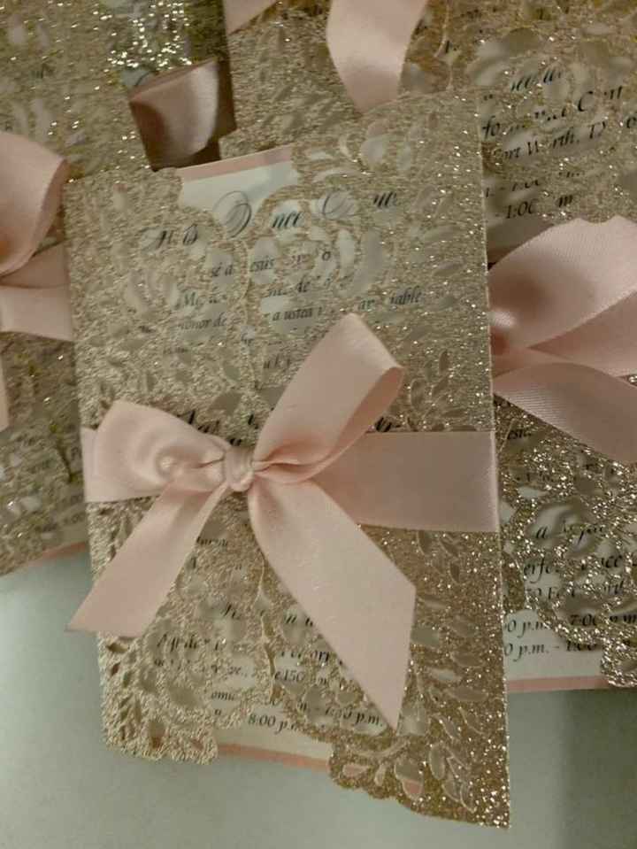 Invitaciones en rosa🎀 - 6