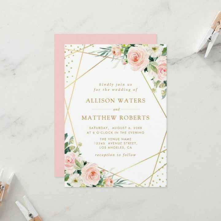 Invitaciones en rosa🎀 - 7