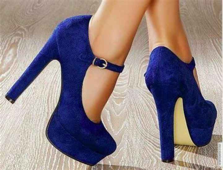 Zapatos de novia en colores oscuros - 10