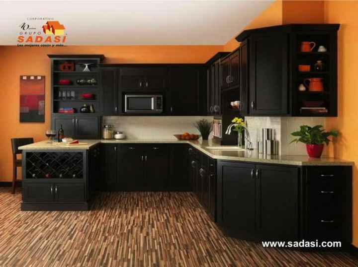 Cocinas en colores oscuros - 2