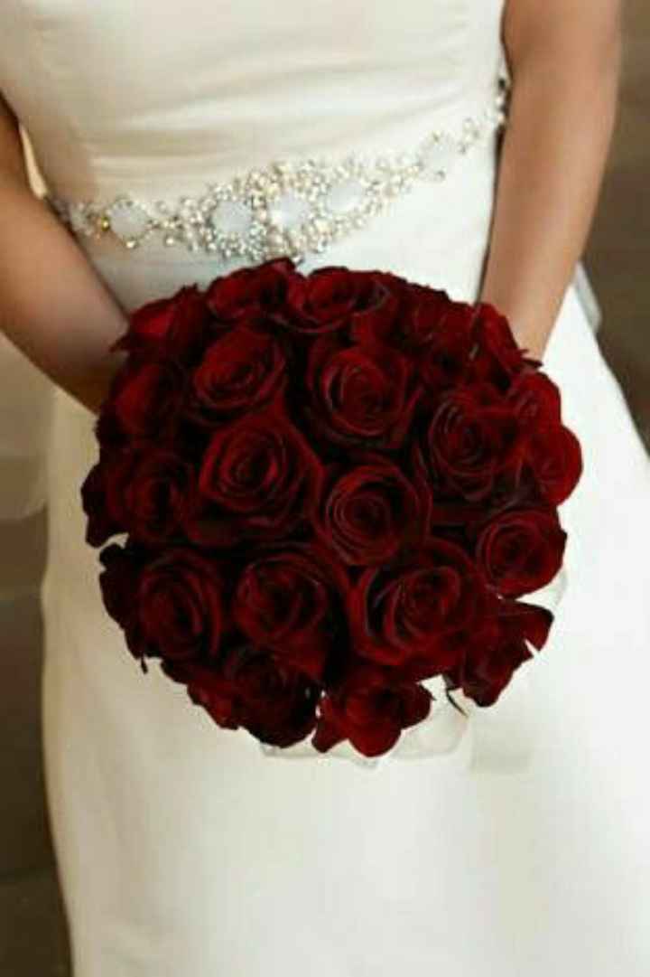 Ramos de novia en color oscuro - 10