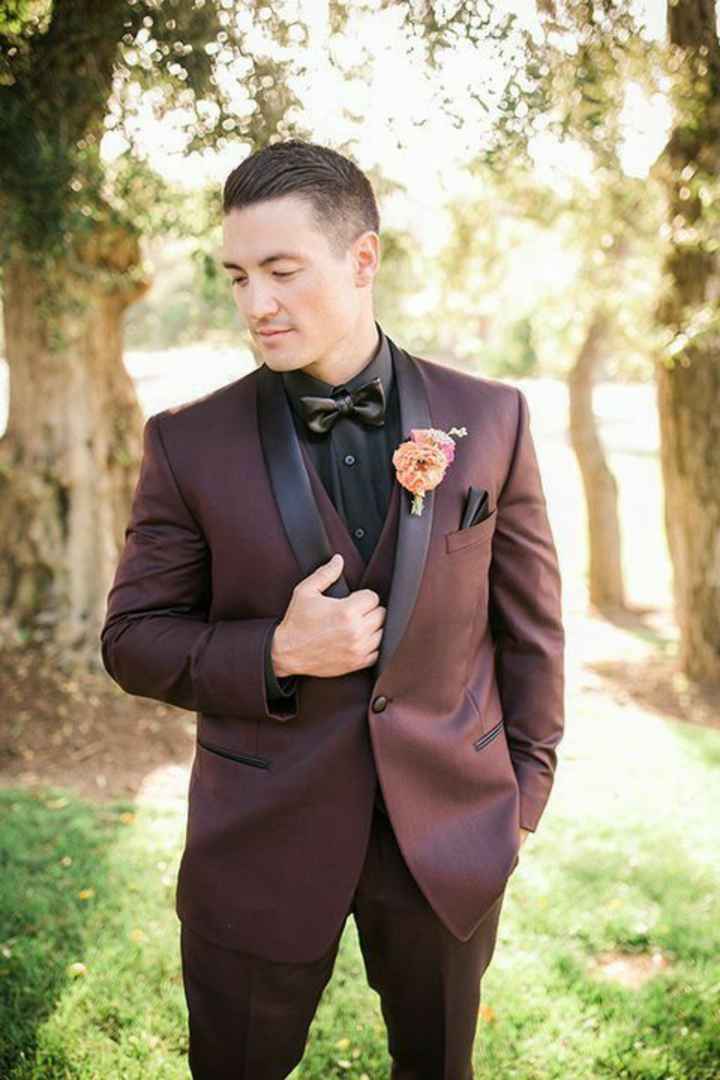 Trajes de novio en colores oscuros - 6