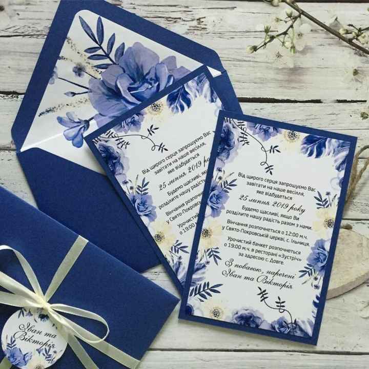 Invitaciones en colores oscuros - 1