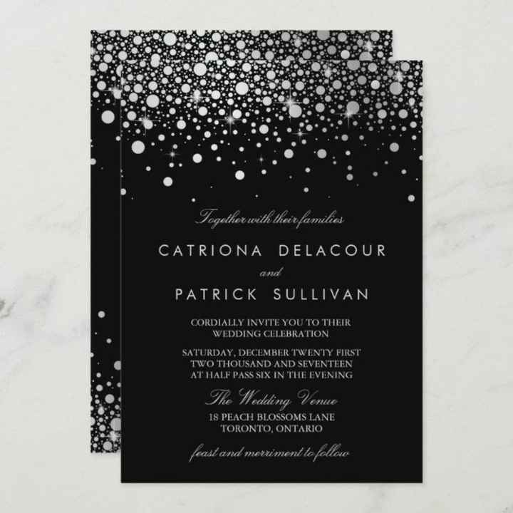 Invitaciones en colores oscuros - 4