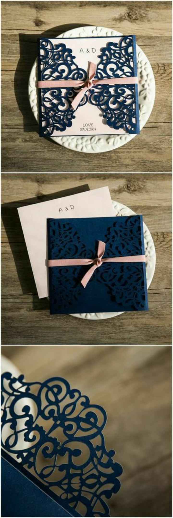 Invitaciones en colores oscuros - 6