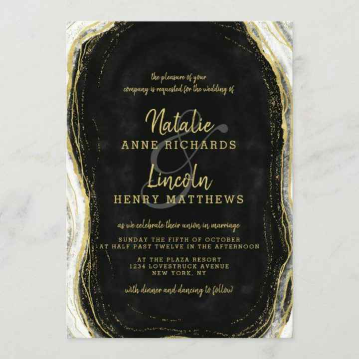 Invitaciones en colores oscuros - 8
