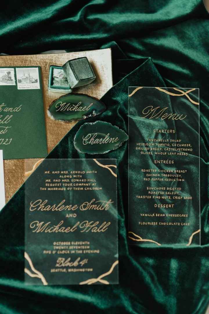 Invitaciones en colores oscuros - 11