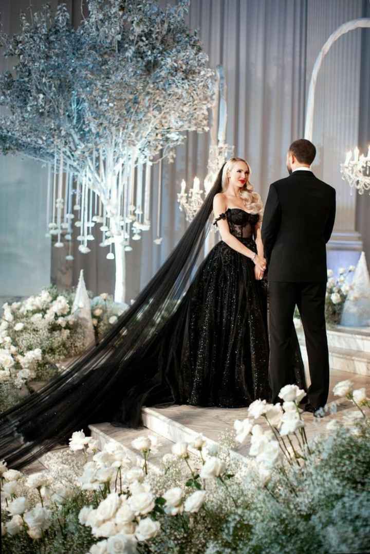 Velos de novia negros - 3