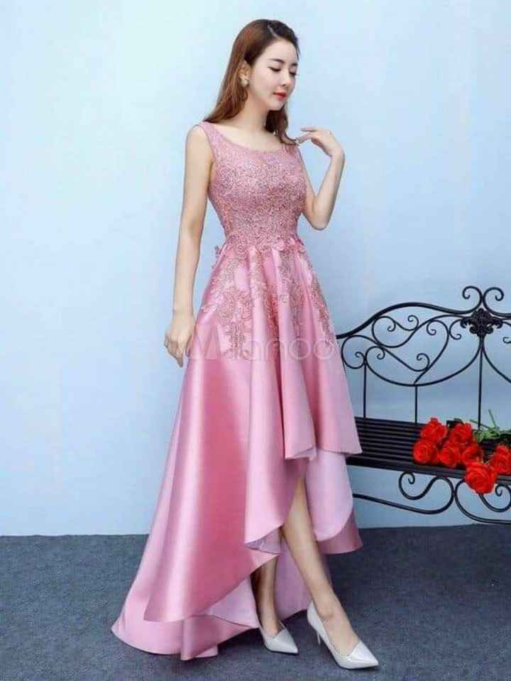 Vestidos color rosa para despedida de soltera 💗 - 6