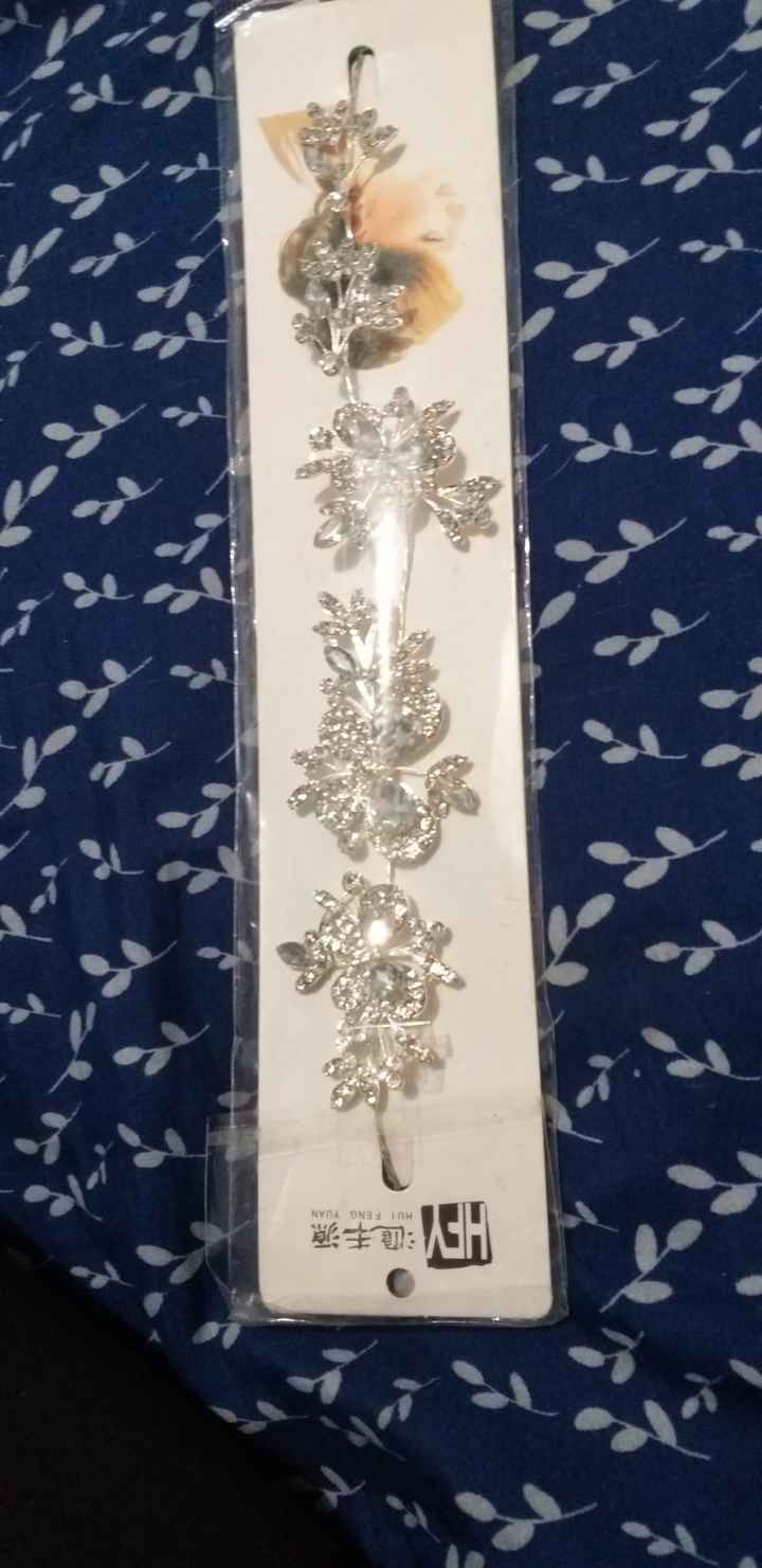 Miércoles de mostrár... Tú tocado/tiara/corona 👰🏼‍♀️ - 1